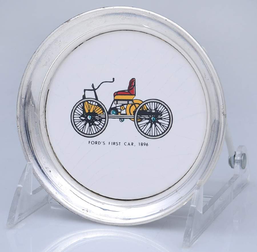 Silverplate Hollowware Coaster by Sheridan Silver Co-1