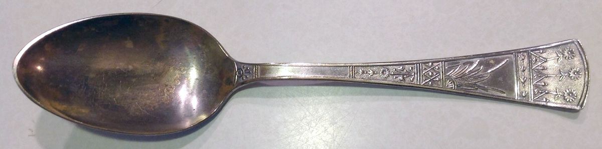 Sheffield Co. Two (Silverplate) Teaspoon by Sheffield Co-1