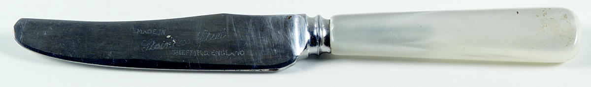 Treasure Masters (Stainless) Baby Knife with Stainless Blade by Sheffield Co-1