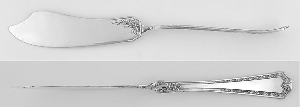 Sheffield One (Silverplate) Flat Handle Master Butter Knife by Sheffield-1