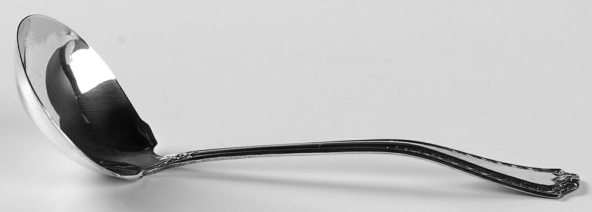 Sheffield One (Silverplate) Solid Gravy Ladle by Sheffield-1