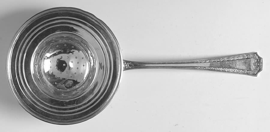 Sheffield One (Silverplate) Solid Individual Overcup Tea Strainer by Sheffield-1