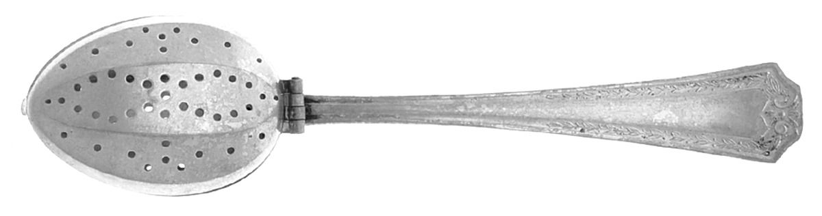 Sheffield One (Silverplate) Solid Individual Tea Ball Spoon by Sheffield-1