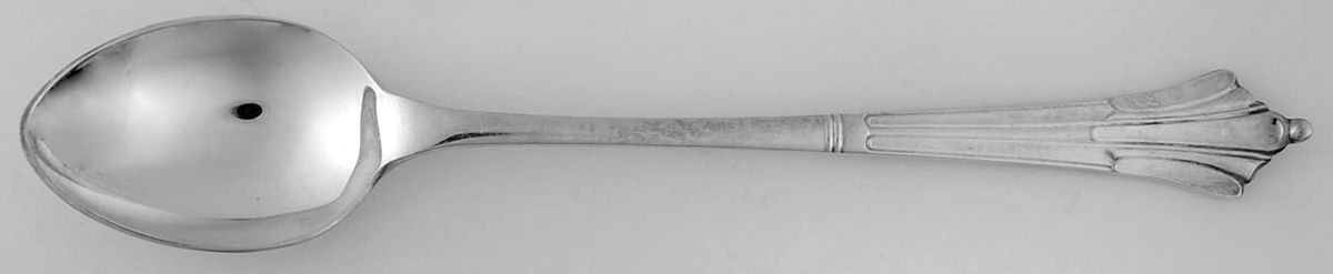 Albany (Silverplate) Iced Tea Spoon by Sheffield Original-1