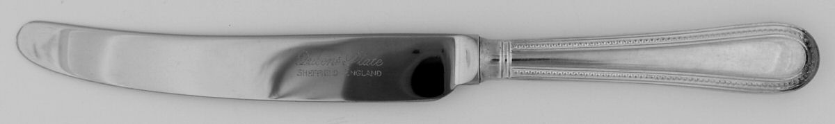 Bead (Silverplate) New French Hollow Knife by Sheffield Silver Co (England)-1
