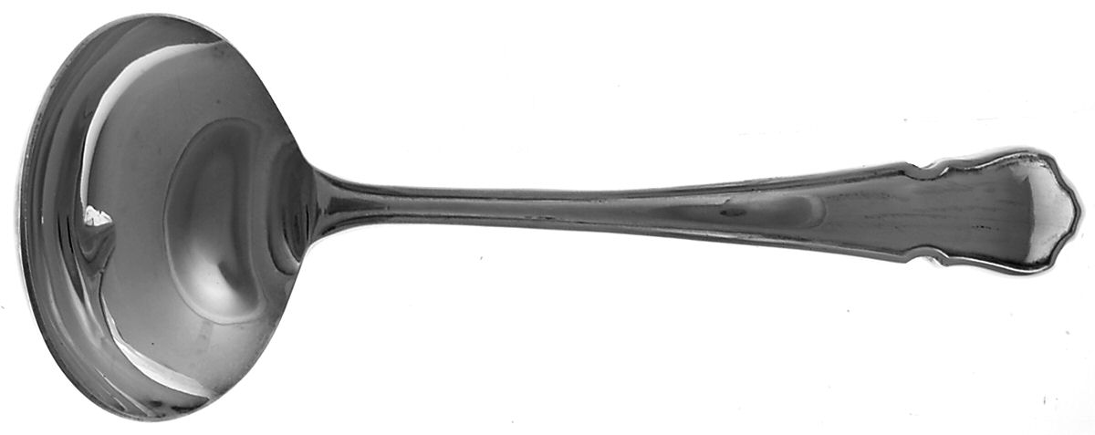 Dubarry (Silverplate) Solid Gravy Ladle by Sheffield Silver Co (England)-1