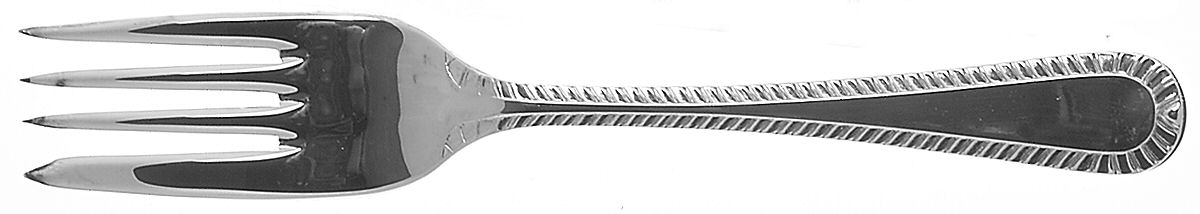 Feather Edge (Silverplate) Individual Salad Fork by Sheffield Original-1