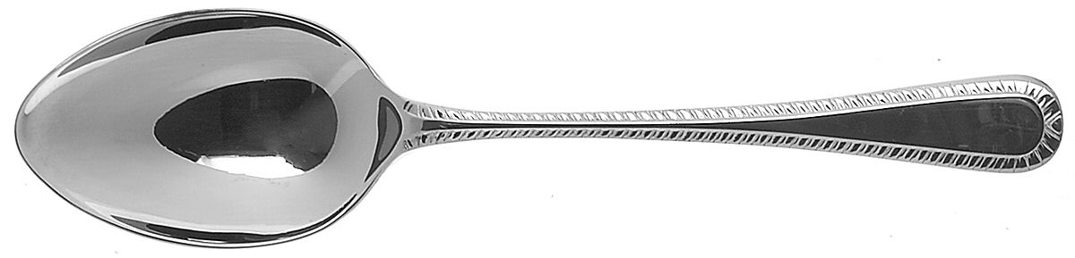 Feather Edge (Silverplate) Place/Oval Soup Spoon by Sheffield Original-1