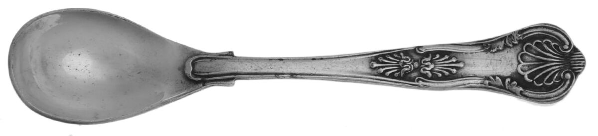 Kings (Silverplate) Master Salt Spoon by Sheffield Original-1