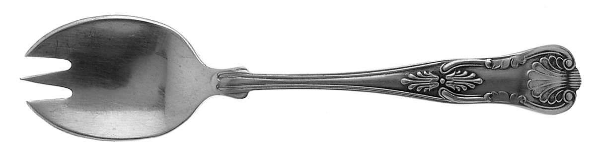 Kings (Silverplate) Ice Cream Fork by Sheffield Original-1