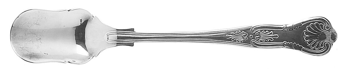 Kings (Silverplate) Solid Cheese Scoop by Sheffield Original-1