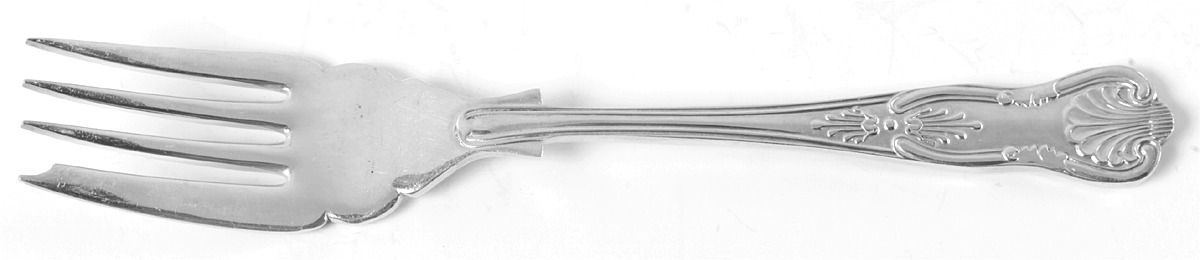 Kings (Silverplate) Individual Salad Fork by Sheffield Original-1