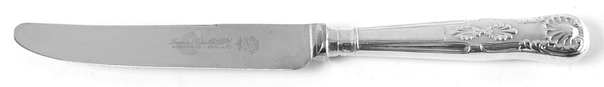 Kings (Silverplate) New French Hollow Knife by Sheffield Original-1