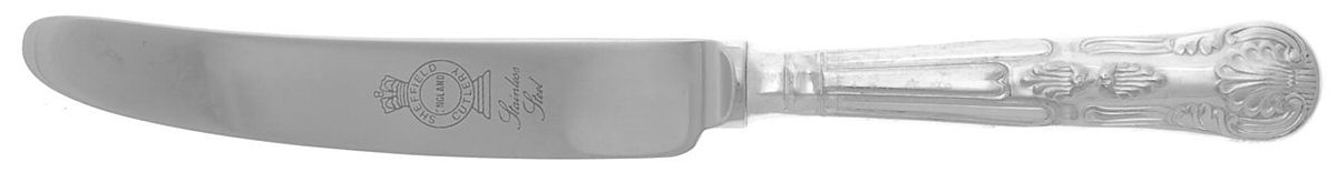 Kings (Silverplate) New French Hollow Knife by Sheffield Original-1