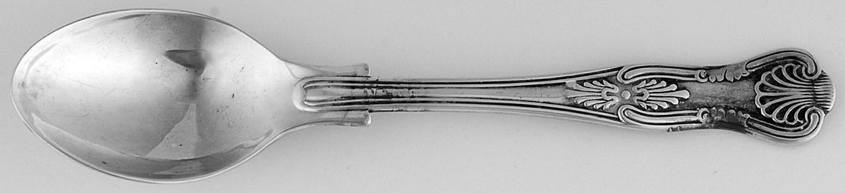 Kings (Silverplate) Demitasse Spoon by Sheffield Original-1