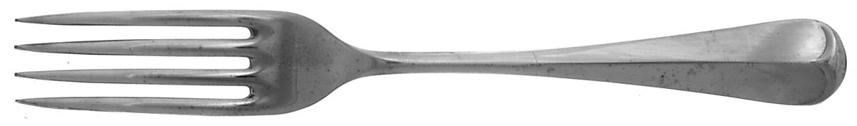 Rattail (Silverplate) Fork by Sheffield Original-1