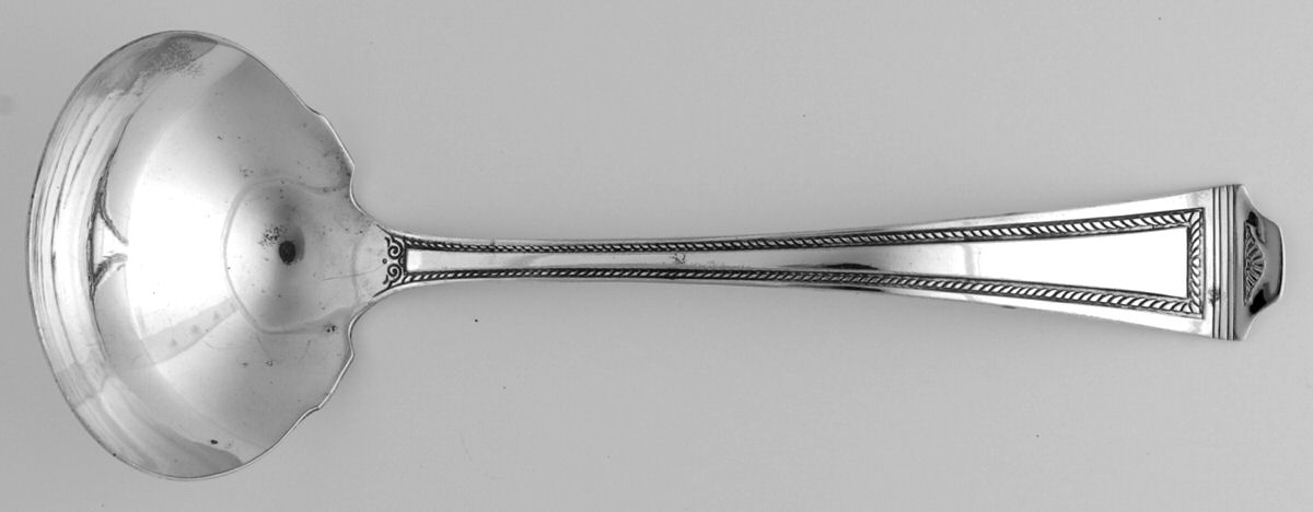 Sheffield Plate Five (Silverplate) Solid Gravy Ladle by Sheffield Plate -1