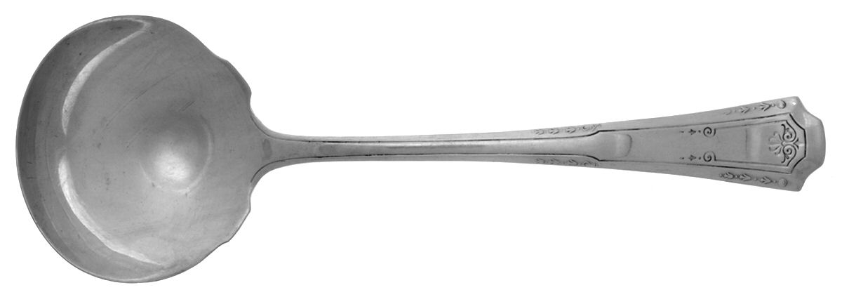 Sheffield Plate Seven (Silverplate)) Solid Gravy Ladle by Sheffield Plate -1