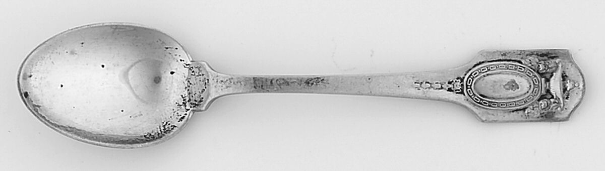 Adam (Sterling, 1909, No Monograms ) Demitasse Spoon by Shreve Silver-1