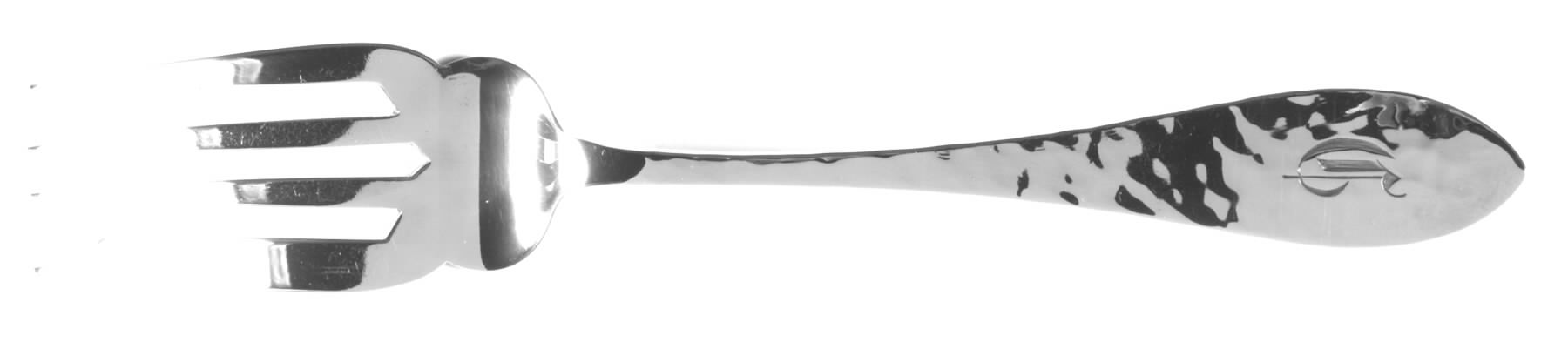 Antique (Sterling, 1904) Individual Salad Fork by Shreve Silver-1