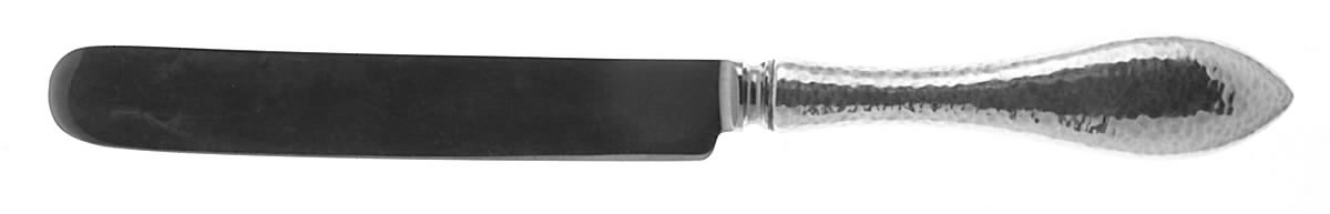Antique (Sterling, 1904, Monograms) Old French Hollow Knife by Shreve Silver-1
