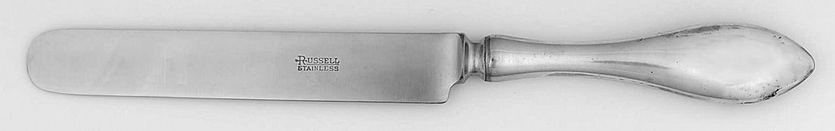 Buckingham (Sterling, 1915) Old French Hollow Knife with Bolster by Shreve Silver-1
