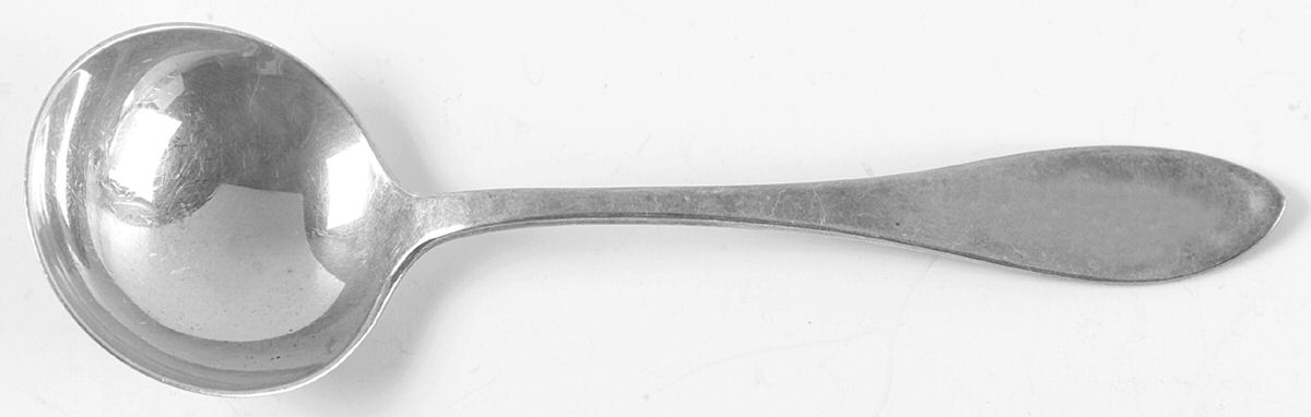 Buckingham (Sterling, 1915) Round Bowl Soup Spoon (Bouillon) by Shreve Silver-1