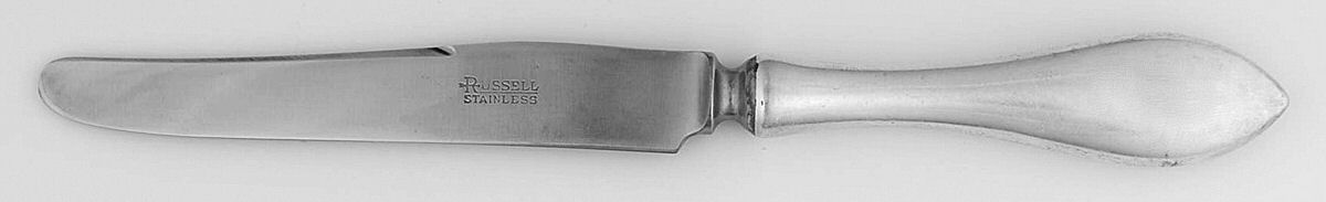 Buckingham (Sterling, 1915) New French Hollow Knife with Bolster by Shreve Silver-1