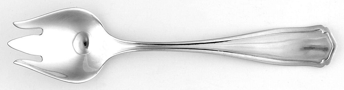 Dolores (Sterling, 1909, No Monograms) Ice Cream Fork by Shreve Silver-1