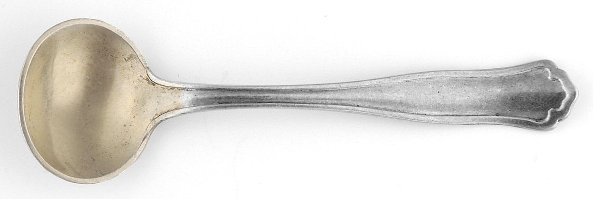 Dolores (Sterling, 1909, No Monograms) Individual Salt Spoon by Shreve Silver-1