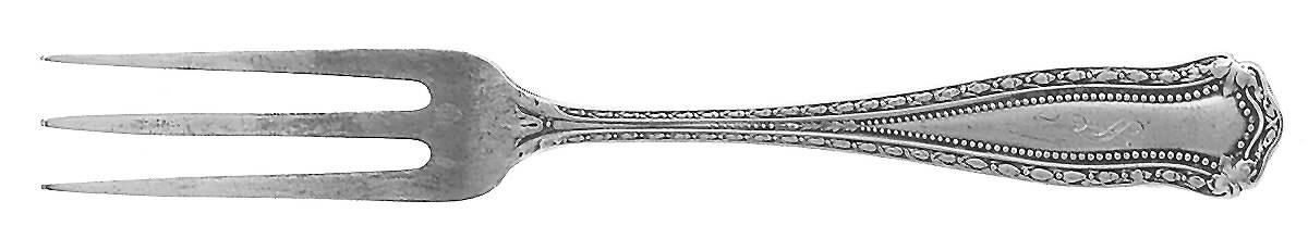 Marie Louise (Sterling, 1915) Strawberry Fork by Shreve Silver-1