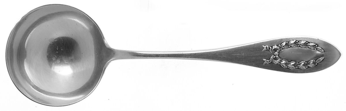 Napoleonic (Sterling, 1905) Round Bowl Soup Spoon (Bouillon) by Shreve Silver-1