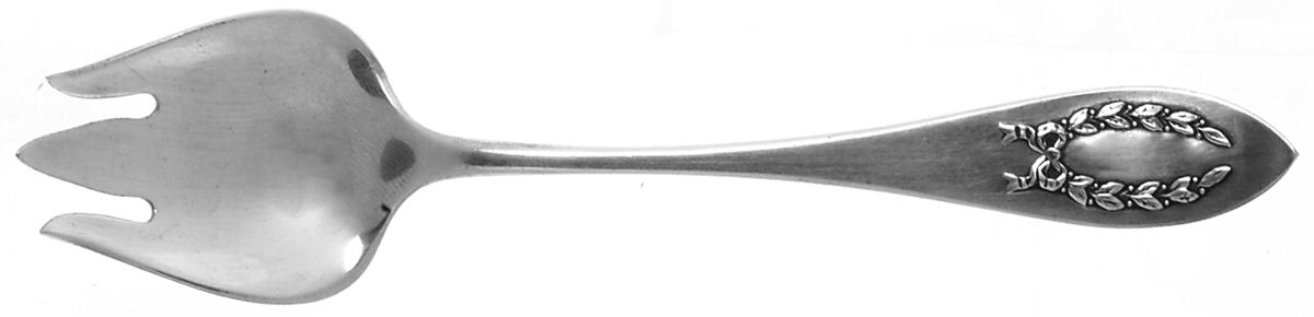 Napoleonic (Sterling, 1905) Ice Cream Fork by Shreve Silver-1
