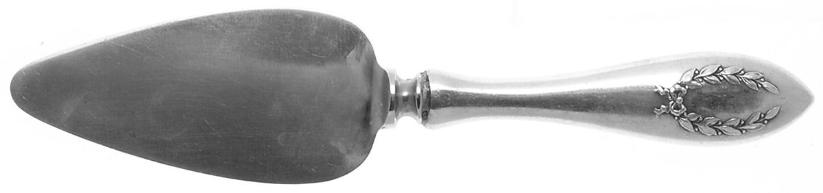 Napoleonic (Sterling, 1905) Cheese Server with Stainless Blade by Shreve Silver-1