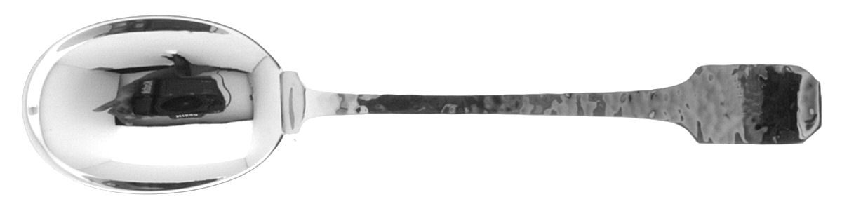 Norman Hammered (Sterling, 1909) Teaspoon by Shreve Silver-1