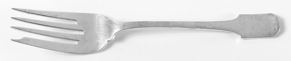 Norman Plain (Sterling, 1915) Individual Salad Fork by Shreve Silver-1