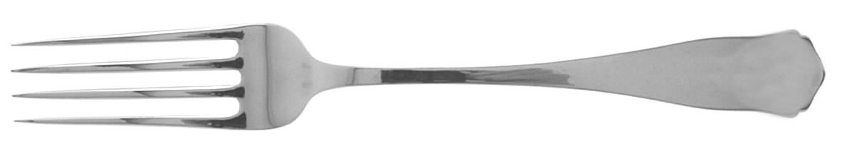 Ramona (Sterling, 1912, No Monograms) Fork by Shreve Silver-1
