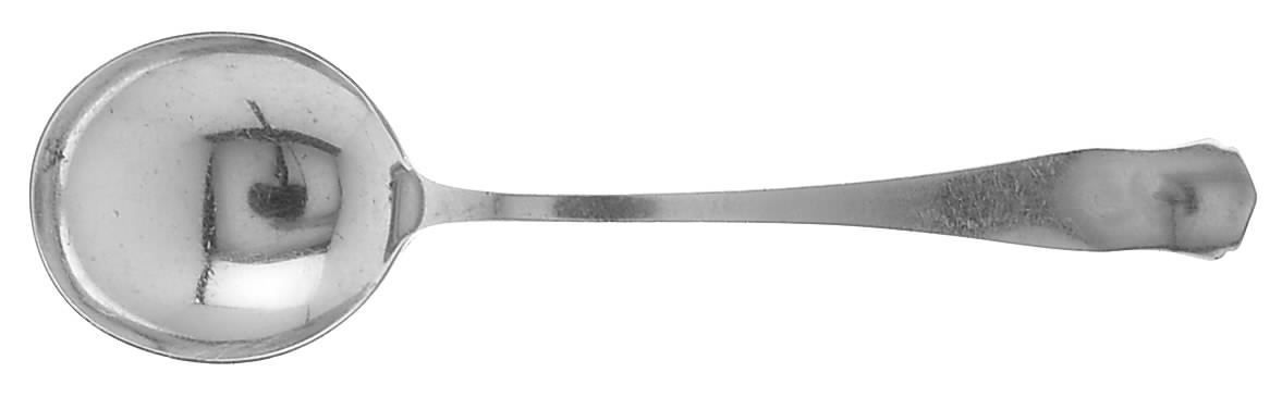 Ramona (Sterling, 1912, No Monograms) Round Bowl Soup Spoon (Cream Soup) by Shreve Silver-1