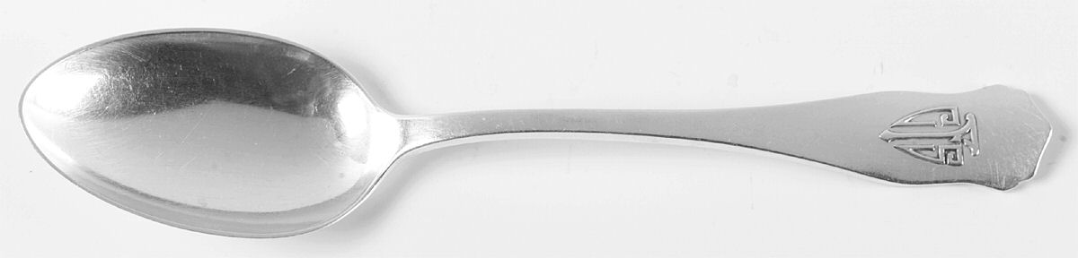 Ramona (Sterling, 1912, No Monograms) Dessert/Oval Soup Spoon by Shreve Silver-1