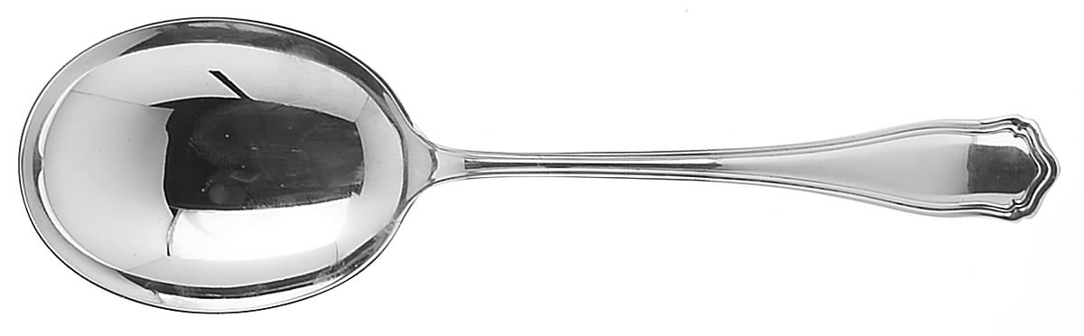 Winchester (Sterling, 1910) Medium Solid Berry/Casserole Spoon by Shreve Silver-1