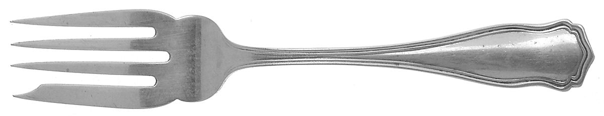 Winchester (Sterling, 1910) Individual Salad Fork by Shreve Silver-1