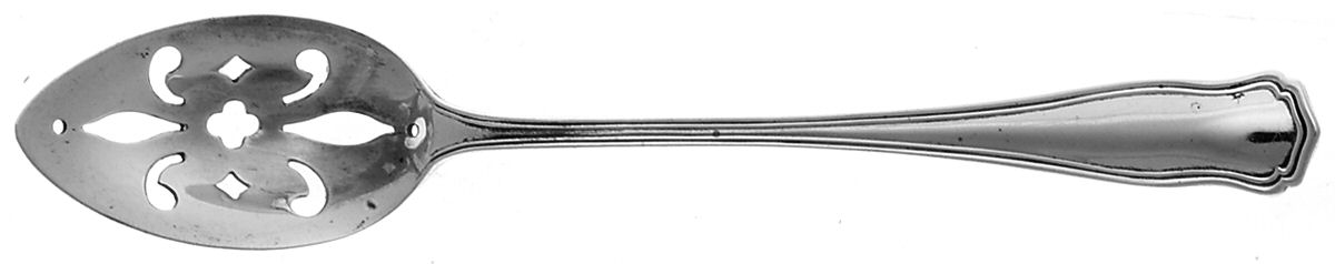 Winchester (Sterling, 1910) Pierced Bowl Short Handle Olive Spoon by Shreve Silver-1
