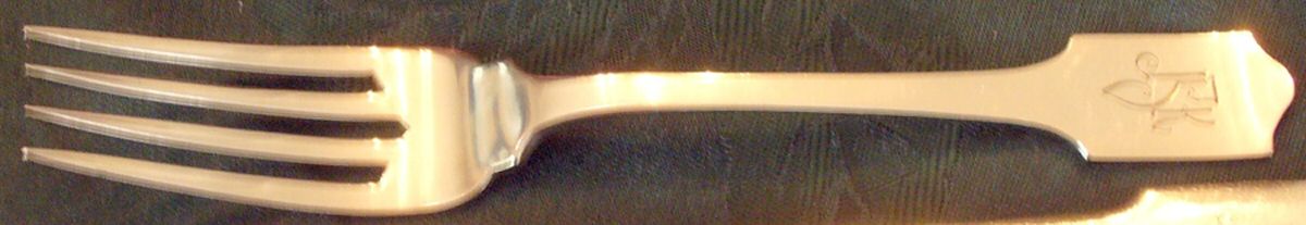 Winthrop (Sterling, 1909) Fork by Shreve Silver-1