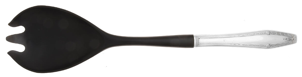 Formality (Sterling, 1942, No Monograms) Salad Serving Fork with Plastic Prongs by State House-1