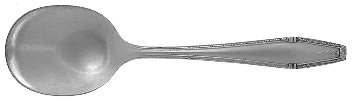 Formality (Sterling, 1942, No Monograms) Straight Handle Baby Spoon by State House-1