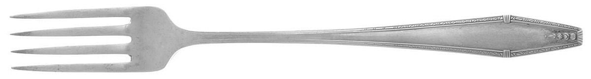 Formality (Sterling, 1942, No Monograms) Grille Fork (Viande) by State House-1