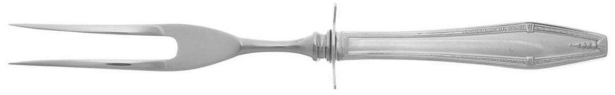 Formality (Sterling, 1942, No Monograms) Small Steak Carving Fork with Stainless Prongs by State House-1