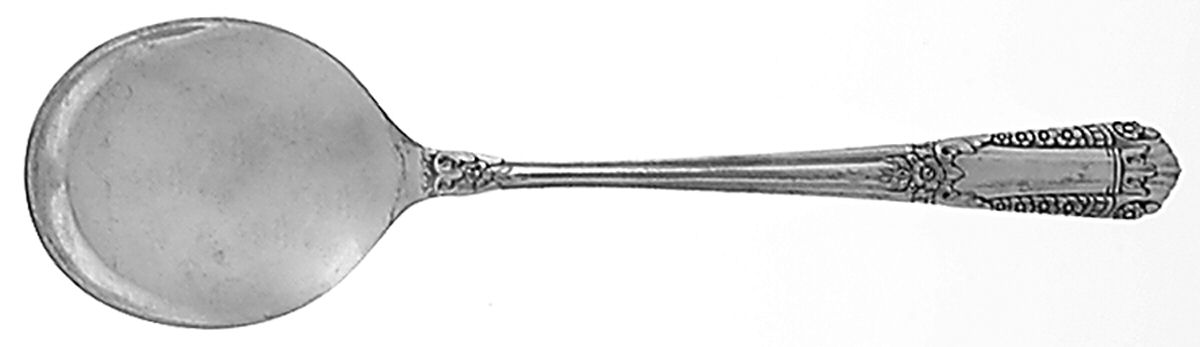 Inaugural (Sterling, 1942) Round Bowl Soup Spoon (Cream Soup) by State House-1