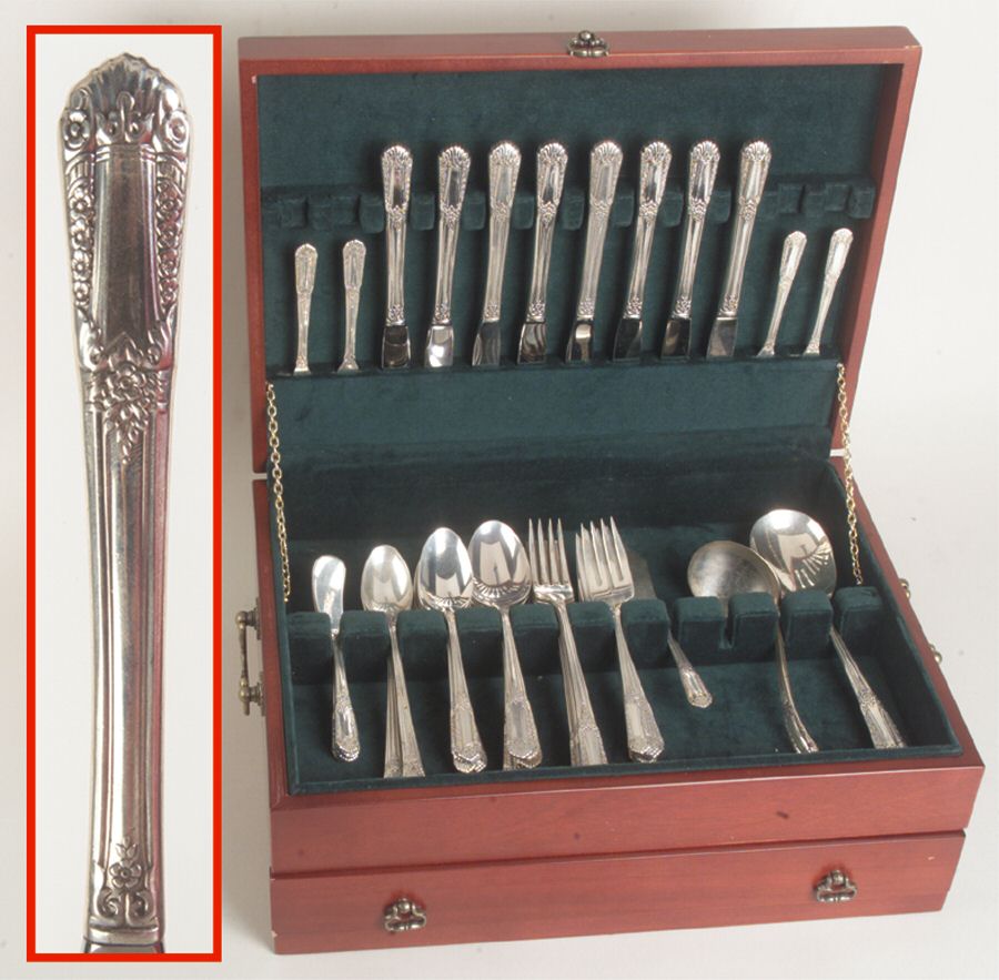 Inaugural (Sterling, 1942) 59 Piece Set by State House-1