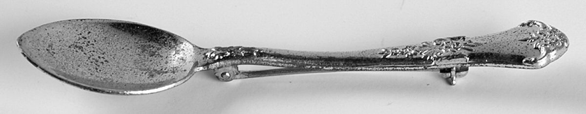 Stately (Sterling, 1948, No Monograms) Lapel Pin by State House-1